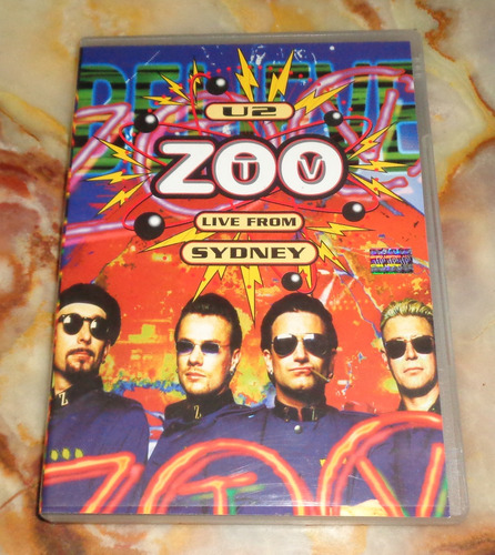 U2 - Zoo Tv Live From Sydney - Dvd Arg.