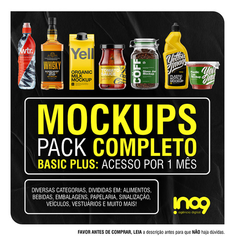 Mockups Super Pacote Yellow Images