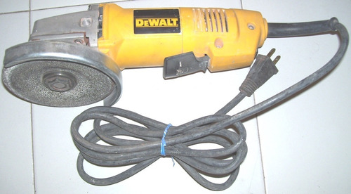 Esmeriladora Esmeril Angular Dewalt 4 1/2 Con Sus Manuales