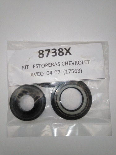 Kit De Cajetin Chevrolet Aveo 04-07 / 17563 Sólo Estoperas 