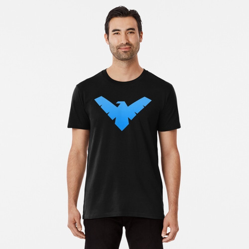 Remera De Nightwing / Animacion / Unisex Todos Los Talles