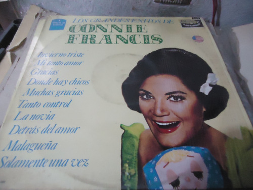 Connie Francis Los Grandes Exitos Lp