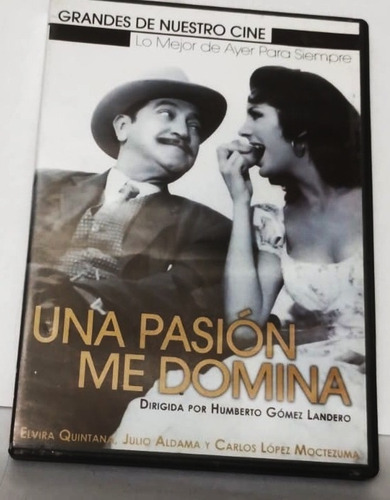 Una Pasion Me Domina / Dvd / Elvira Quintana,julio Aldama