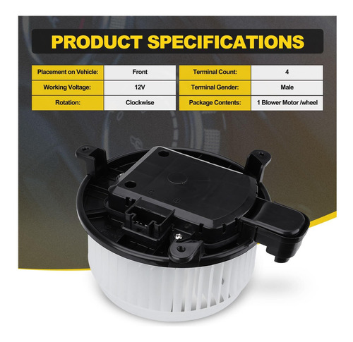 C051 Blower Del Caletor Del Caletor Hvac C051 Con Motor Sin