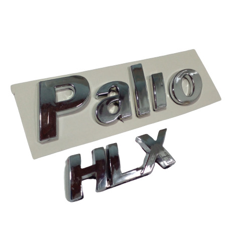 Insignia Emblema Palio + Hlx 2003/2010 Baul Cromado