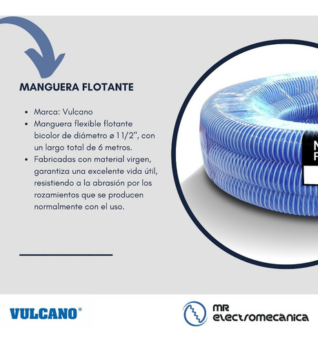 Imagen 6 de 10 de Kit Limpieza Vulcano Completo - Ideal Pileta Chica Otoño