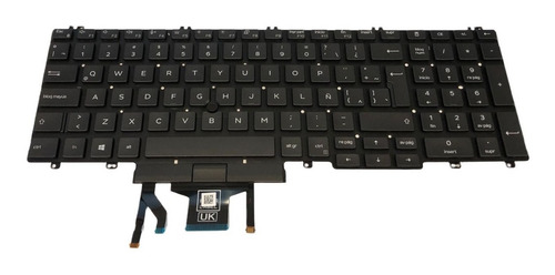 Teclado Dell Latidude 5500 0xyr3t Español R.iluminado Outlet