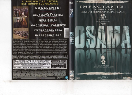 Osama (2003) - Dvd Original - Mcbmi