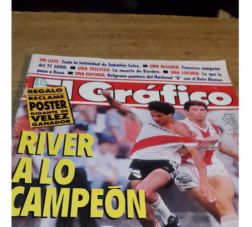 Revista El Grafico Nº 3712 Del 27 De Noviembre Del Año 1990