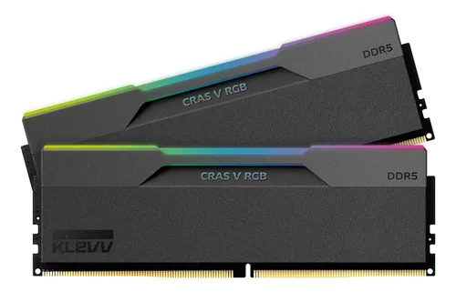 Memória Ram Klev Cras V Rgb Ddr5 32gb (2x16gb) 6000mhz | MercadoLivre