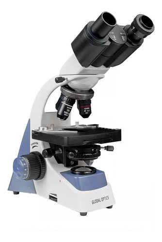 Microscópio Biológico Binocular Aumento Até 1600 X