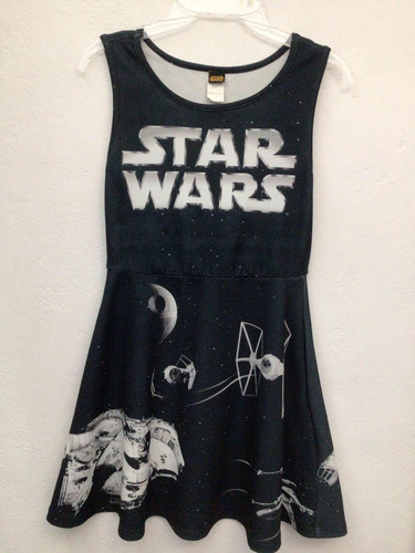 Vestido Talla Chica Star Wars Ropa Moda Juvenil Cómodo