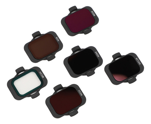 Juego De Filtros Drone Nd Mcuv Nd8 Nd16 Nd32 Nd64 Nd128 Mult