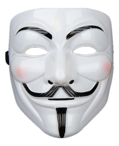Kit Mascara V De Vingança Anonymous - 3 Unidades Cor Branco