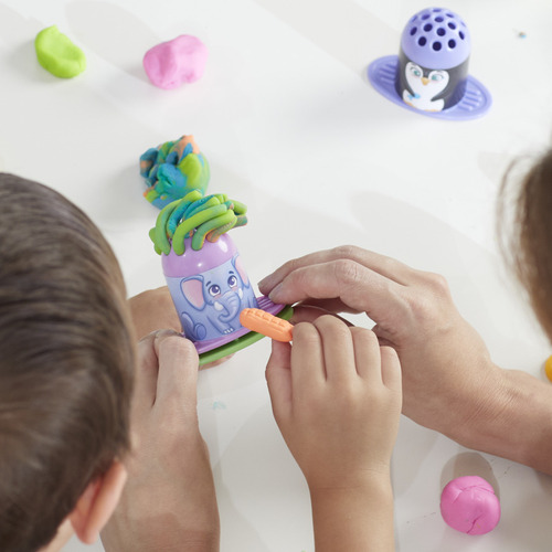 Play Doh KIt Massinha Animais Estilosos - Hasbro F8787