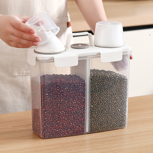 Recipiente Hermético Grande Para Arroz, Contenedor De Cereal