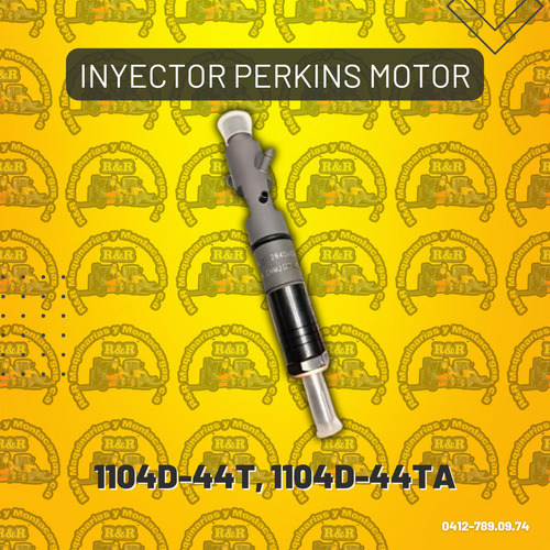 Inyector Perkins Motor 1104d- 44t, 1104d-44ta