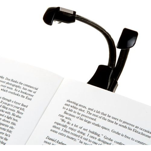 Luz De Lectura Duo Clip On - Negro - Luz De Lectura Led...