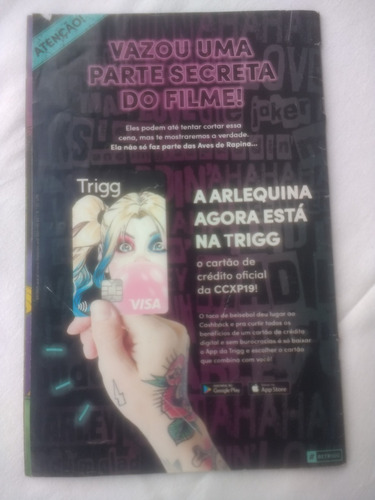 Aves De Rapina Especial - Ccxp19 - Arlequina - Ed Panini (Usado)