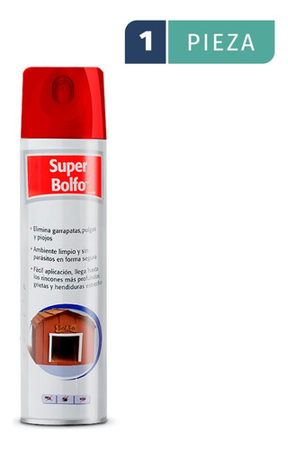 Super Bolfo® Reforzado, Spray Antipulgas Ambiental