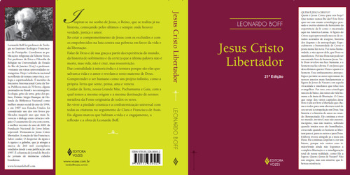 Livro Jesus Cristo libertador, de Boff, Leonardo. Editora Vozes, capa mole em português, 2012