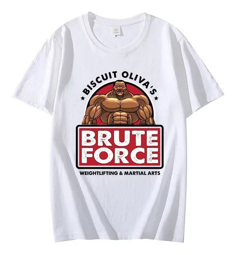 Biscuit Oliva Brute Force Nuevas Poleras Grappler Baki Han