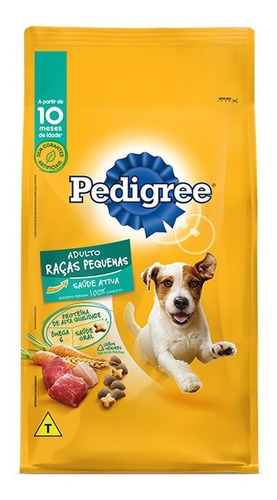 Alimento Pedigree Cães Adultos Raças Pequenas para cão adulto de raça pequena sabor mix em sacola de 1kg