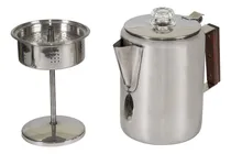 Comprar Cafetera Con Percolador De Acero Inoxidable Stansport - 9 Ta