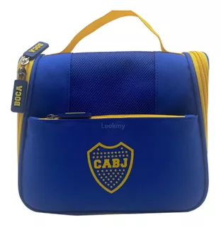 Neceser Boca Juniors Bolso Organizador Porta Cosméticos