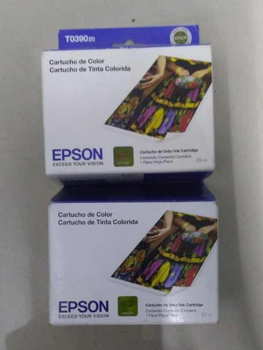 Paq 2 Pzas Cartucho Original Epson Cx-1500 Color T039