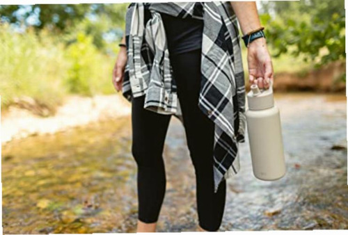 Simple Modern Water Bottle With Straw And Chug Lid Vacuum Color -forest
