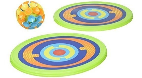 Toysmith Suckerball Catch Set-juego Al Aire Libre Para Niña