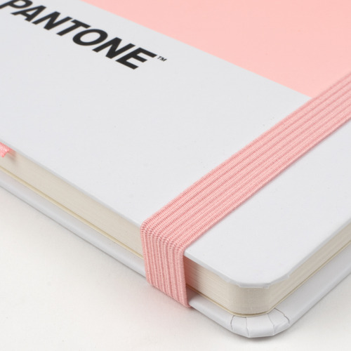 Libreta Pantone Grande Con Elástico Vertical Lineada