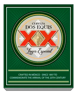 Anuncio Luminoso Caja De Luz Xx Lager Special - 120cm