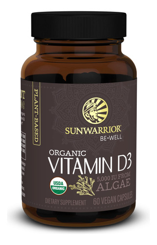 Sunwarrior Vitamina D3 Organica | Suplemento Vitaminico Para