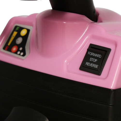 Imagem 7 de 9 de Mini Trator Elétrico Infantil Reboque Importway Rosa 6v