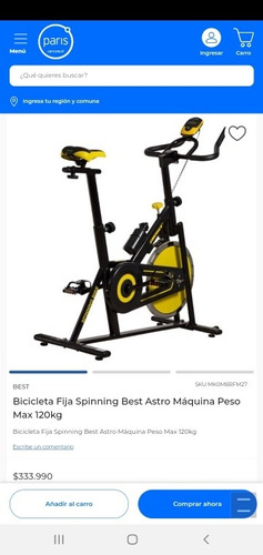 Bicicleta Spinning Best