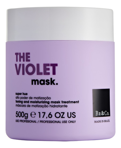 Máscara Super Nutritiva The Violet Matizadora 500g Barato