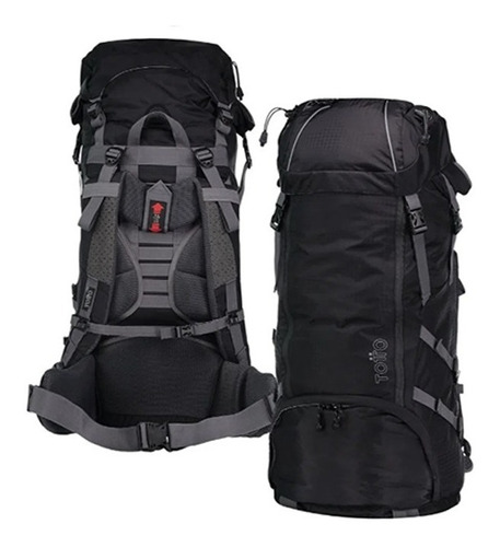 Morral Kiran Totto Xl Viajero Mochilero Con Raincover 79 Lts