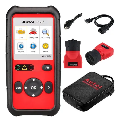 Escaner Autel Al529hd Lector Códigos Para Vehículos Pesados