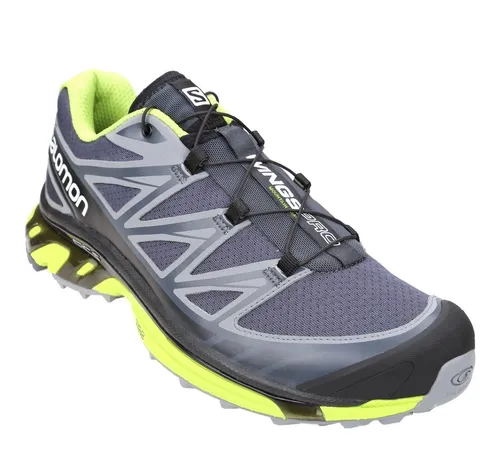 Salomon Wings Pro M Gris Verde Running!! @