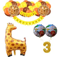 Comprar Pack De Globos De Animales De La Selva - Jirafa De 16 Un. Animales De La Selva - Jirafa No. 3