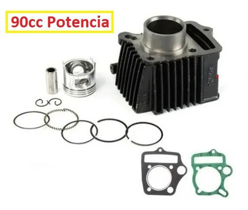 Kit Cilindro Motor 90cc Shineray Nova Jet50 Ano 2020 / Jet X