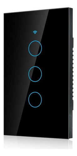 Interruptor Wifi Táctil Control Remoto Compatible Con Google