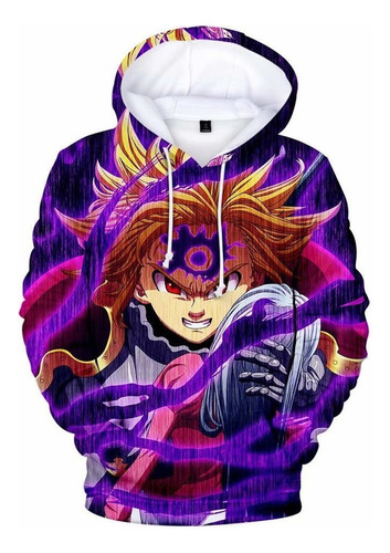 Sudadera Con Capucha De Los Siete Pecados Mortales Meliodas