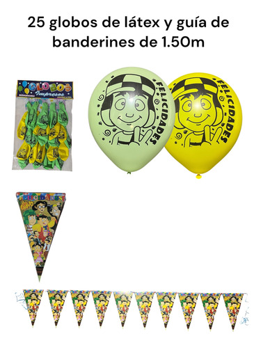 Fiesta Completa Del Chavo Del 8 Para 10 Personas Verde Musgo Chavo Del 8 Chavo Del 8