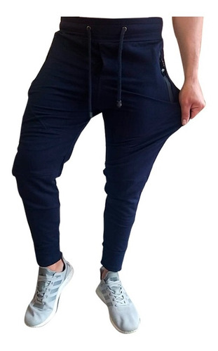 Pantalón Sudadera Jogger Material Lycra (skinny) Para Gym