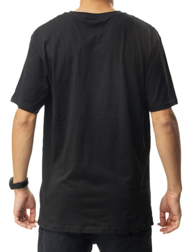 Polera Hombre Dc Go Faster Negro