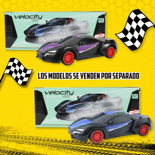Imagen 5 de 9 de Auto De Carreras Juguete Vehiculo Control Remoto Rc Dy1599