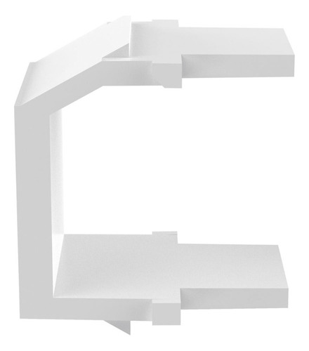 Modulo De Tapa Ciega (inserto Ciego) Tipo Keystone Blanco
